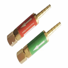 ARRESTOR FLASH BACK FOR TORCH WITH ONE SIDE BRASS HOSE